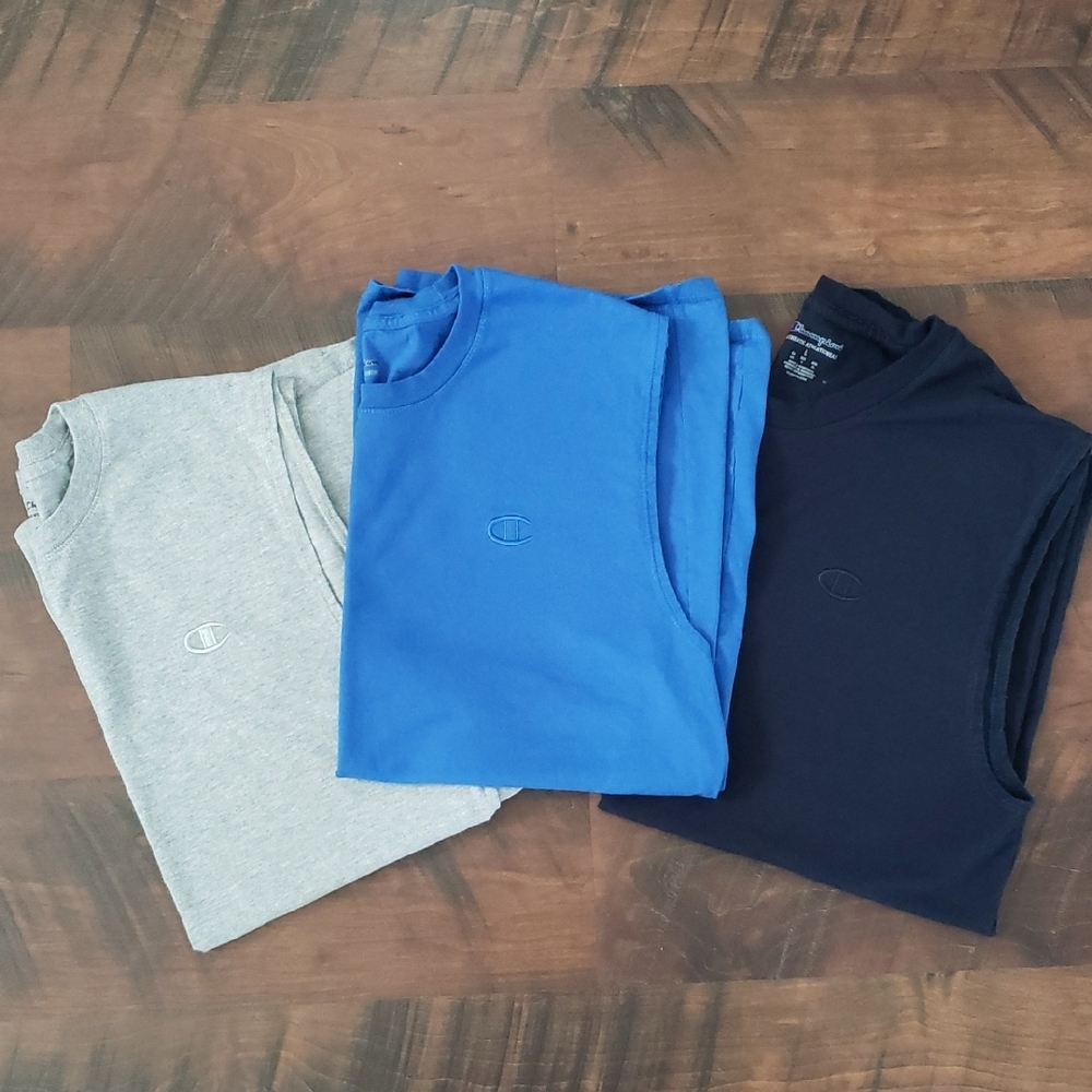 Bundle of 3 Champion Muscle Shirts